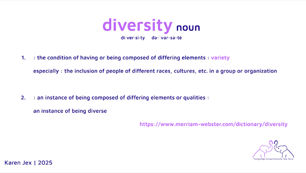 Diversity definition from Link in text below